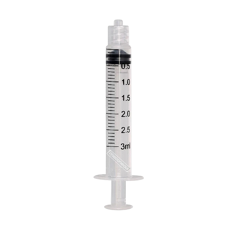Seringa Bico Luer Lock Rosca SR KIT C/ 10 3ML