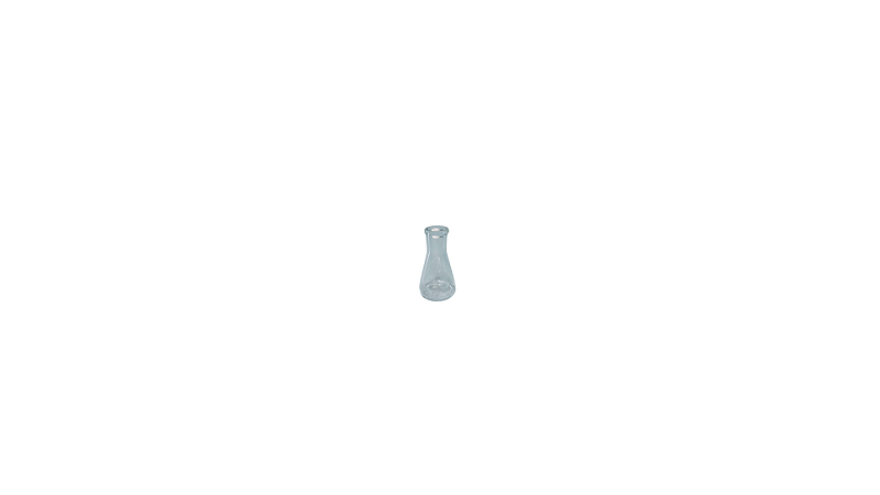 Erlenmeyer Frasco Boca Estreita Vidro Boro 3.3 Capacidade: 25ml