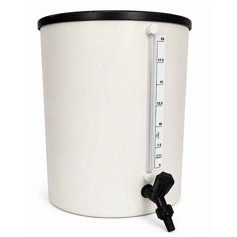 Barrilete em PVC 30 Litros com Torneira