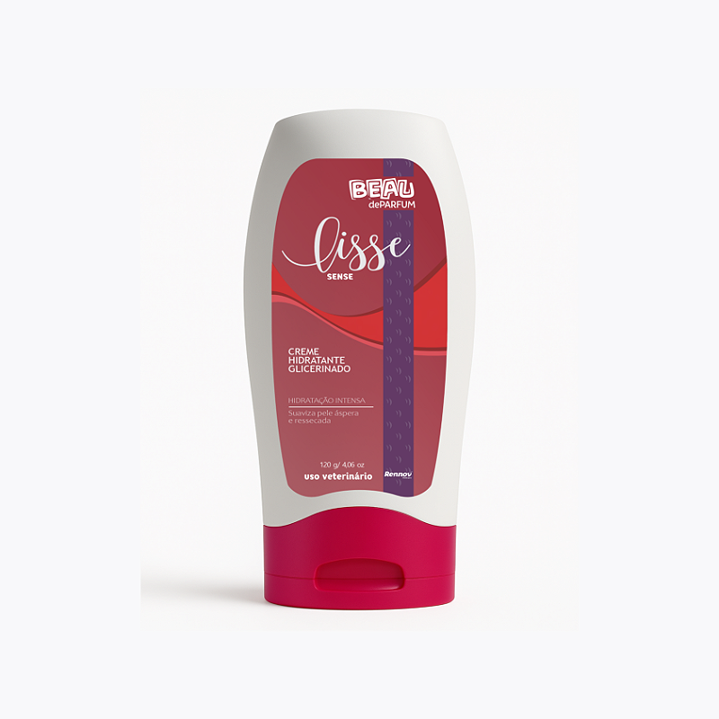 LISSE SENSE - Creme Hidratante Glicerinado - BEAU - 120 G - BEAU