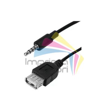 Adaptador Auxiliar P2 x USB-A - Imprima Supri