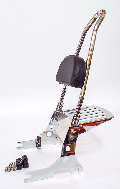 Sissy bar Easy Rider destacável - 883/XL1200 com bagageiro - V2 Custom