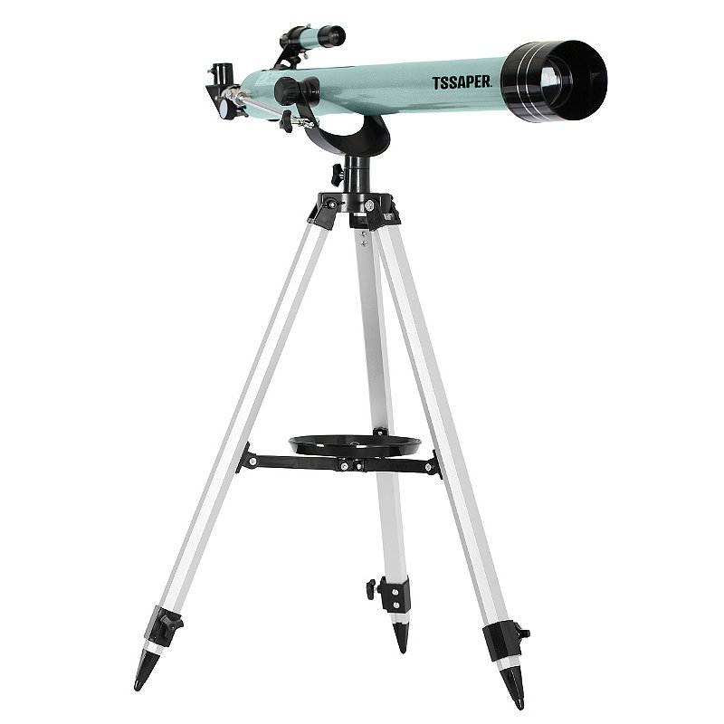 Telescópio Astronômico e terrestre azimutal luneta 900mmX60mm Com