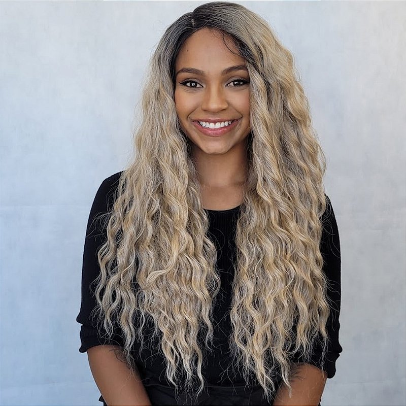 Peruca Front Lace Wig JAVA - Sandy Blonde