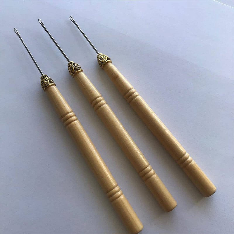 Agulha de Crochet Braids - MADEIRA