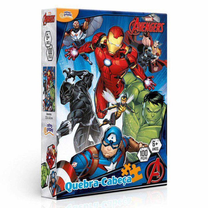 Kit 3 Jogos Homem Aranha Marvel Jogo Da Memória Quebracabeça - Carrefour