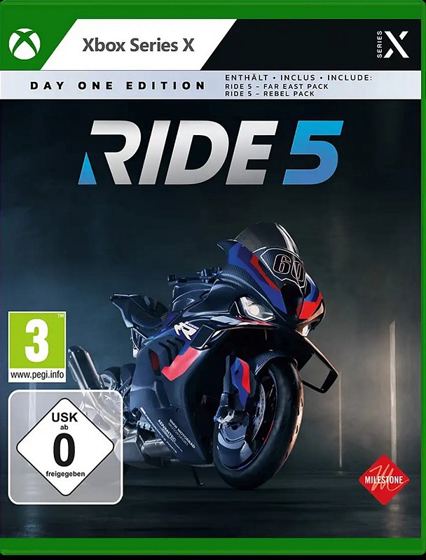 Ride, Xbox 360, Mídia Digital