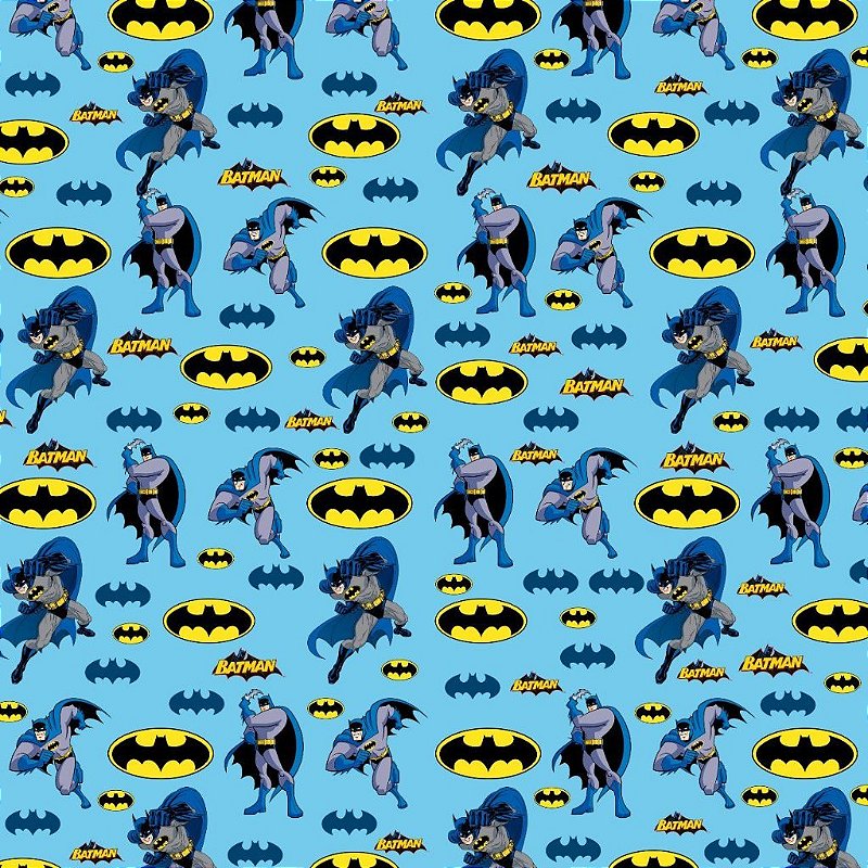 Tecido Oxfordine Estampa Digital- Batman 6 - Estampas Digital
