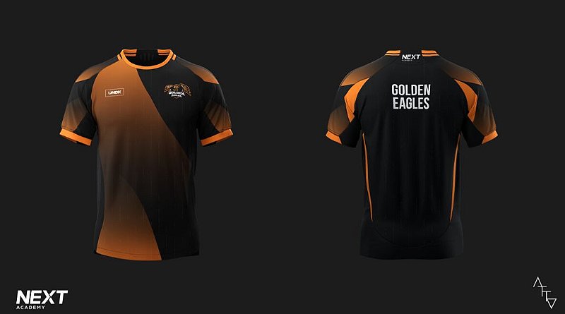 CAMISA GOLDEN EAGLES-  NEXT UNBK