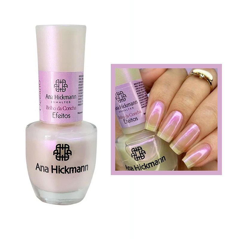 Esmalte Lendas do Oceano Cor Brilho da Concha 9ml Ana Hickmann