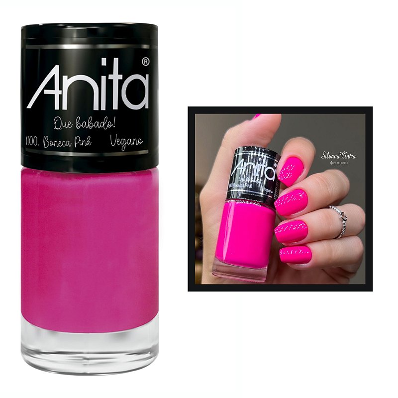 Esmalte Anita Boneca Pink Coleção Que Babado Lançamento 8ml - Gabeauty  Cosméticos