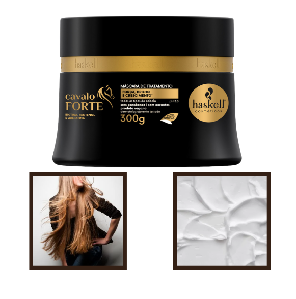 Máscara Haskell Cavalo Forte 300g