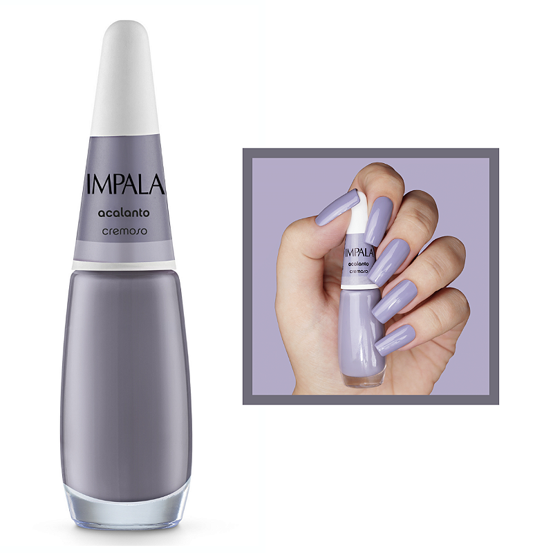Esmalte A Cor da Sua Moda Cremoso Cor Acalanto 7,5ml Impala