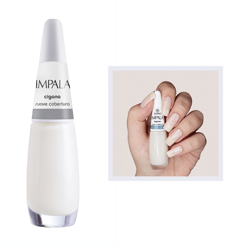 Esmalte A Cor da Sua Moda Transparente Cor Cigana 7,5ml Impala