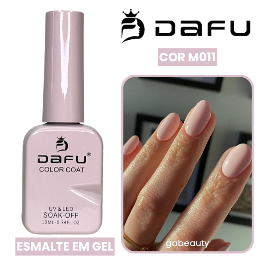 Esmalte em Gel UV & LED M011 Rosa Claro 10ml Dafu