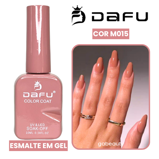 Esmalte em Gel UV & LED M015 Rose Nude 10ml Dafu