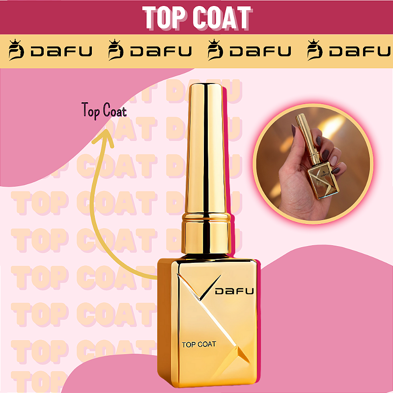 Top Coat Selante UV/LED 10ml Dafu