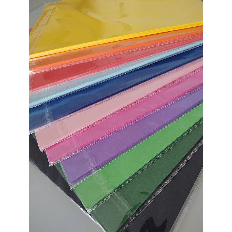 Color Plus 180g A4 ( 21,0 x 27,9 cm ) - Pacote com 20 folhas - Mimos ...