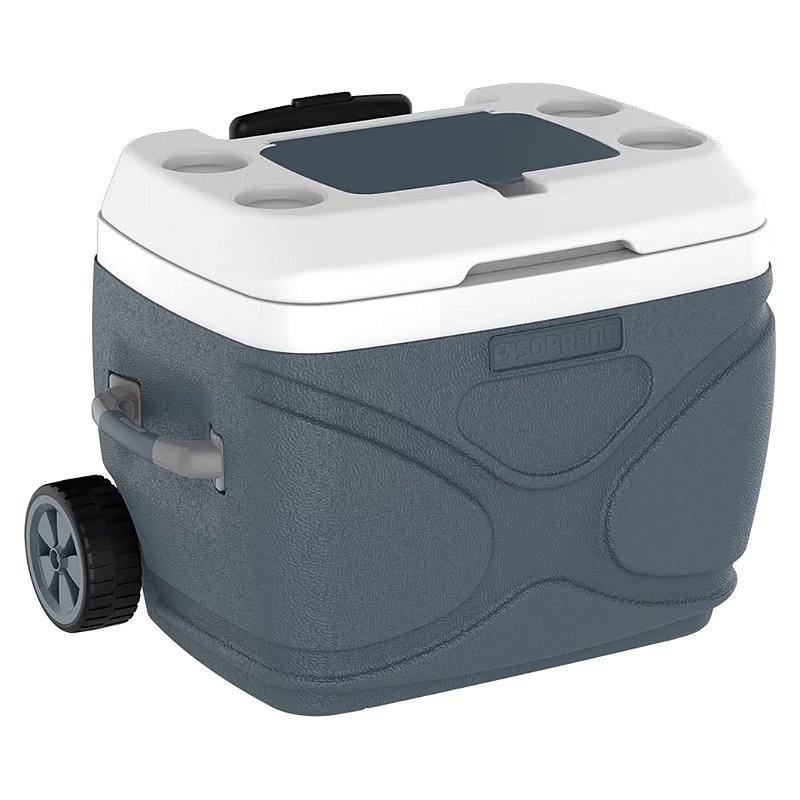 CAIXA TERMICA EVEREST 66L CINZA SOPRANO - GODFER FERRAMENTAS