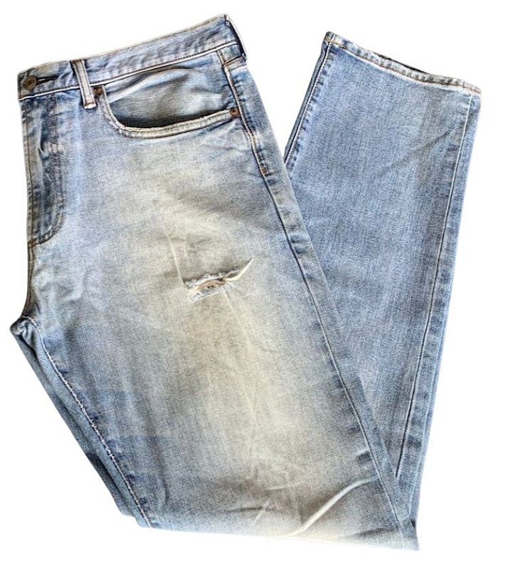 Calça Jeans Gap Com Rasgo Na Coxa - Garimpo Nós