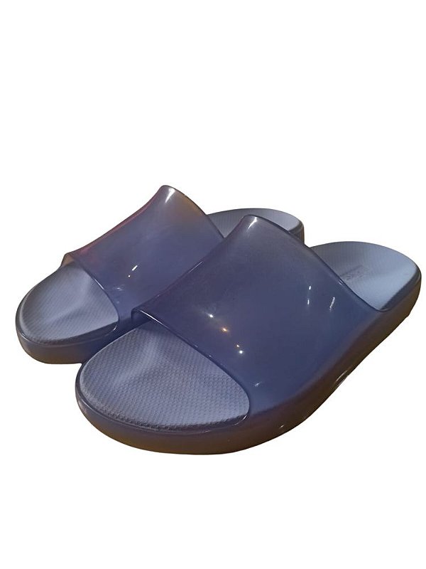 Melissa transparente cheap chinelo