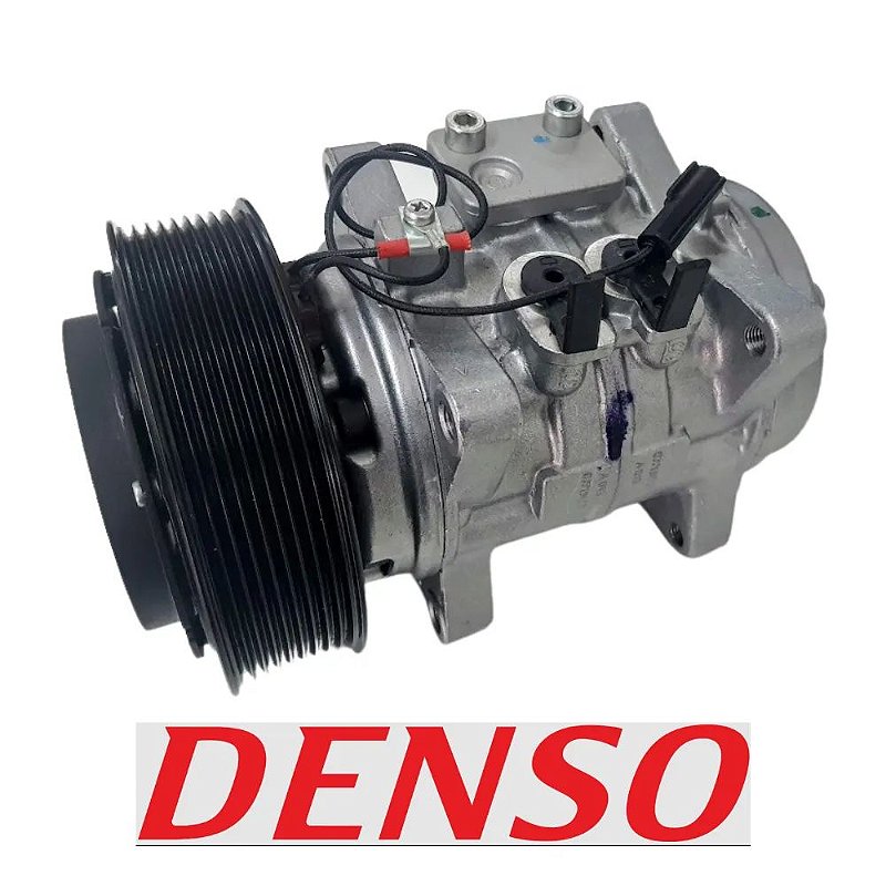 COMPRESSOR DENSO 10P15 24V 9PK 142mm 8 ORELHAS - BC447190-1570RC