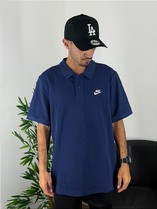 Polo Nike Azul Marinho CJ4456-410 - Granfino Store | Seu estilo