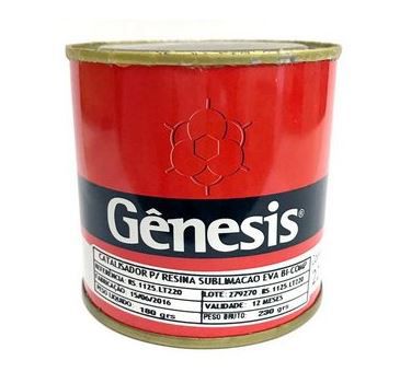 Catalizador Para Resina Sublimação eva Bi Componente Gênesis 220ML ...