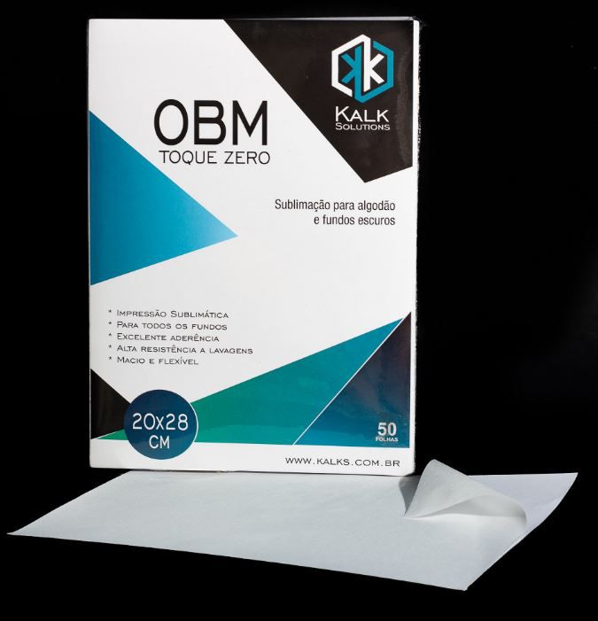 Obm Toque Zero Com Liner Branco Para Tecidos Escuros Formato A4 10 Fls Teteu Foto Produtos 2824