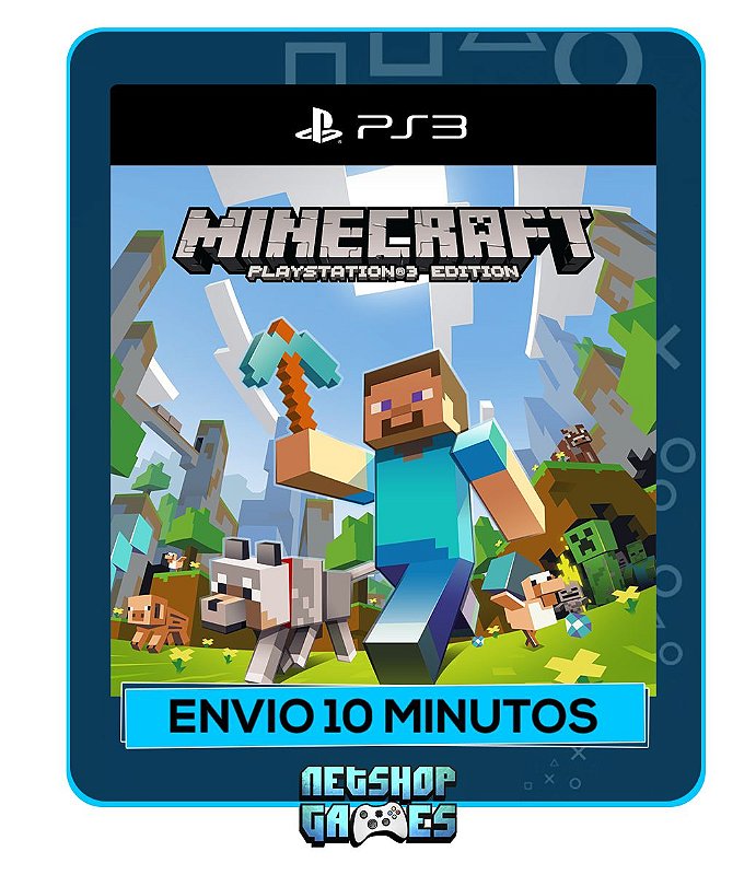Minecraft Playstation®3 Edition Ps3 Midia Digital Games