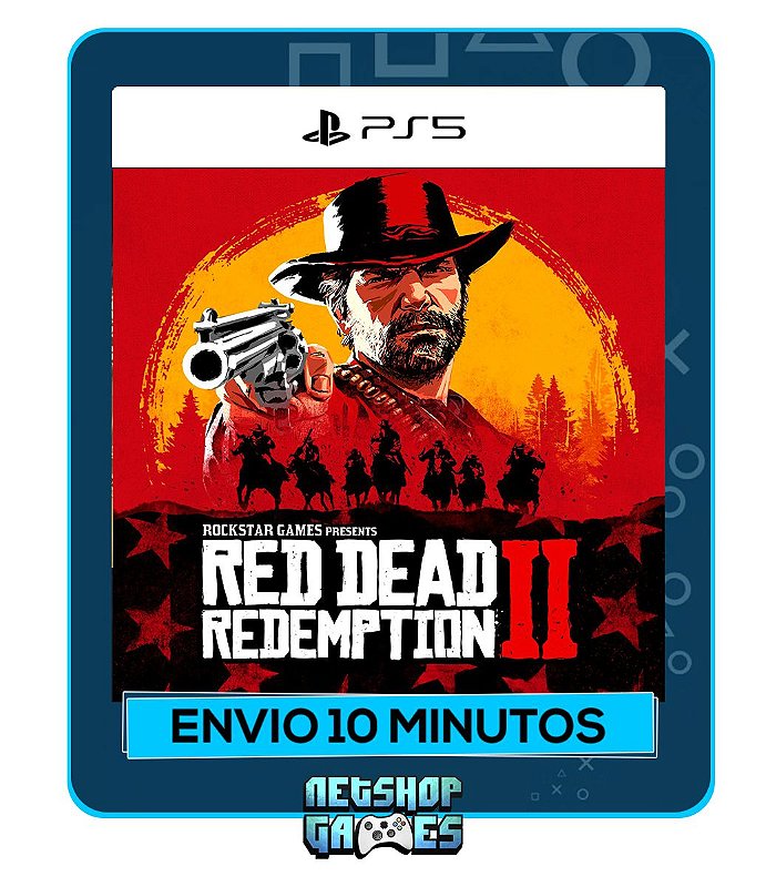 Red Dead Redemption 2 PS5 Midia digital - Raimundogamer midia digital