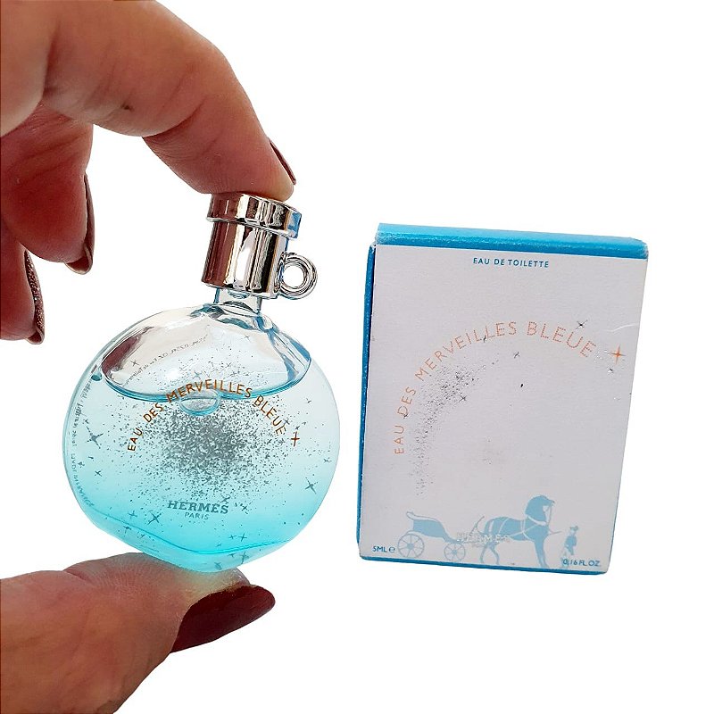 Miniatura Perfumes Femininos Hermes Eau De Merveilles Bleue 5ml
