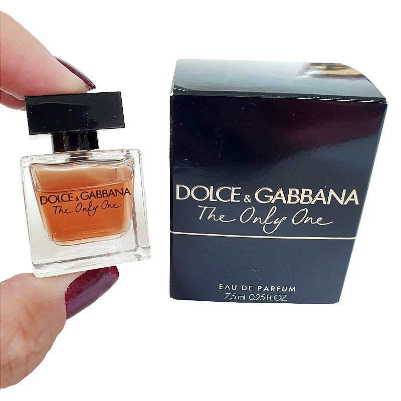 Miniatura The Only One Dolce Gabbana Eau De Parfum Perfume Feminino Original Ml