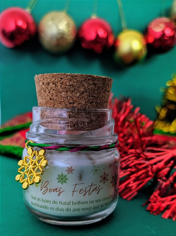 Mini Vela 40g - Lembrancinhas Personalizadas