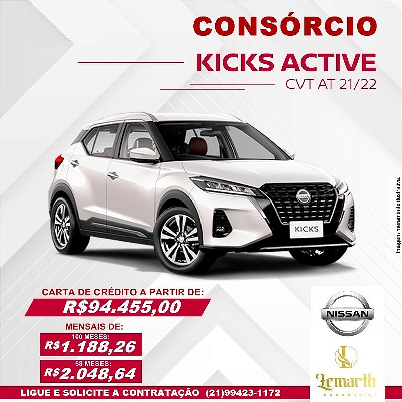 NISSAN KICKS ACTIVE  - 2022 0KM