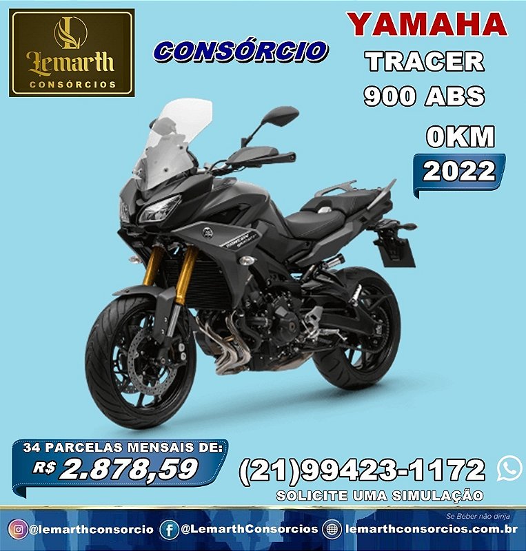 MOTO YAMAHA TRACER 900 GT ABS 2022 0KM