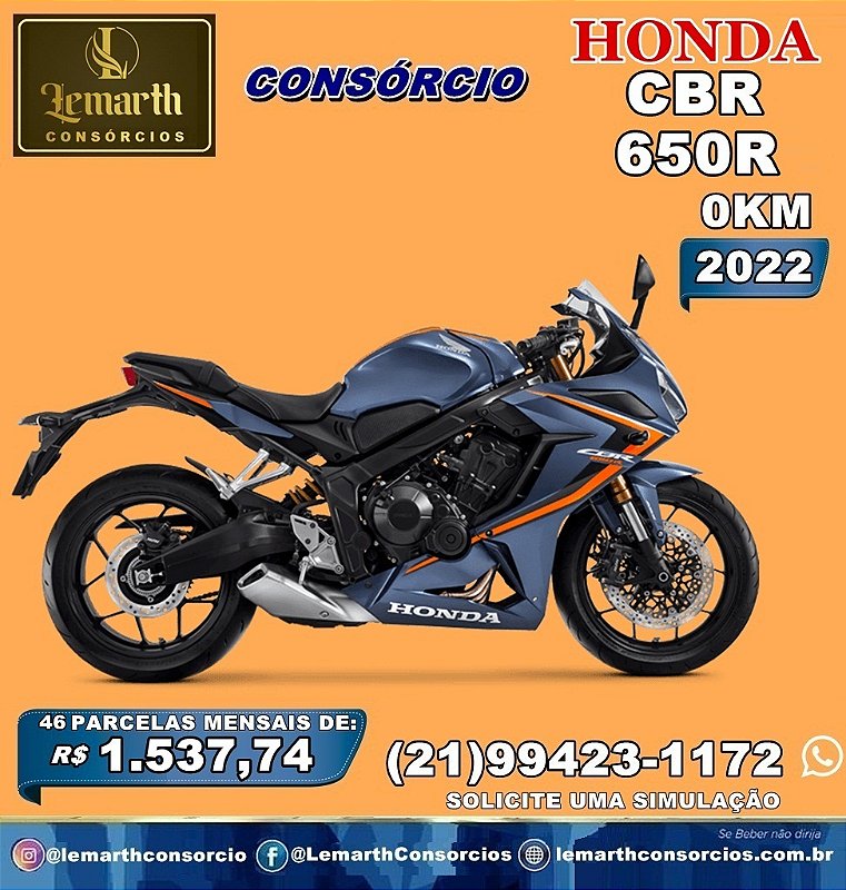 MOTO HONDA CBR 650R 2022 0KM