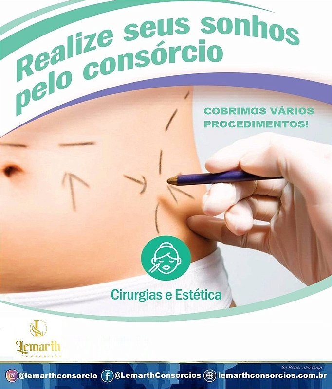 CONSÓRCIO PARA REALIZAÇÃO DE PROCEDIMENTOS E TRATAMENTOS ESTÉTICOS