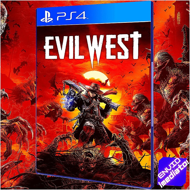 Evil West PS4 Digital - SaveGames - Games Digitais Para o seu console