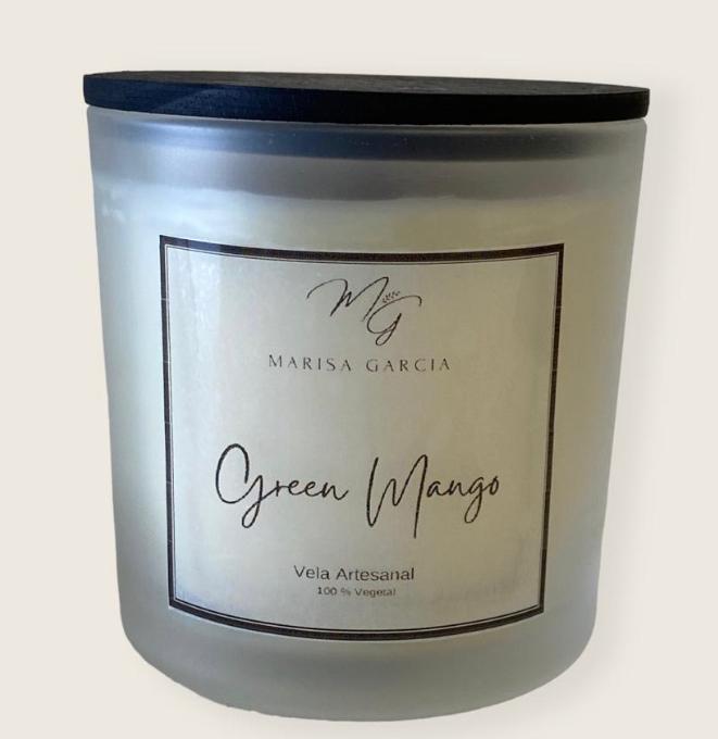 MANGA VERDE VELA AROMÁTICA 210G