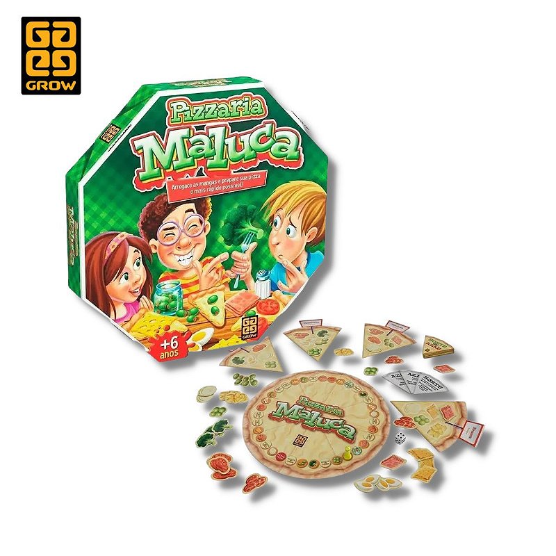 Jogo De Tabuleiro Pizzaria Express - Toia 12189 - Fabrica da Alegria