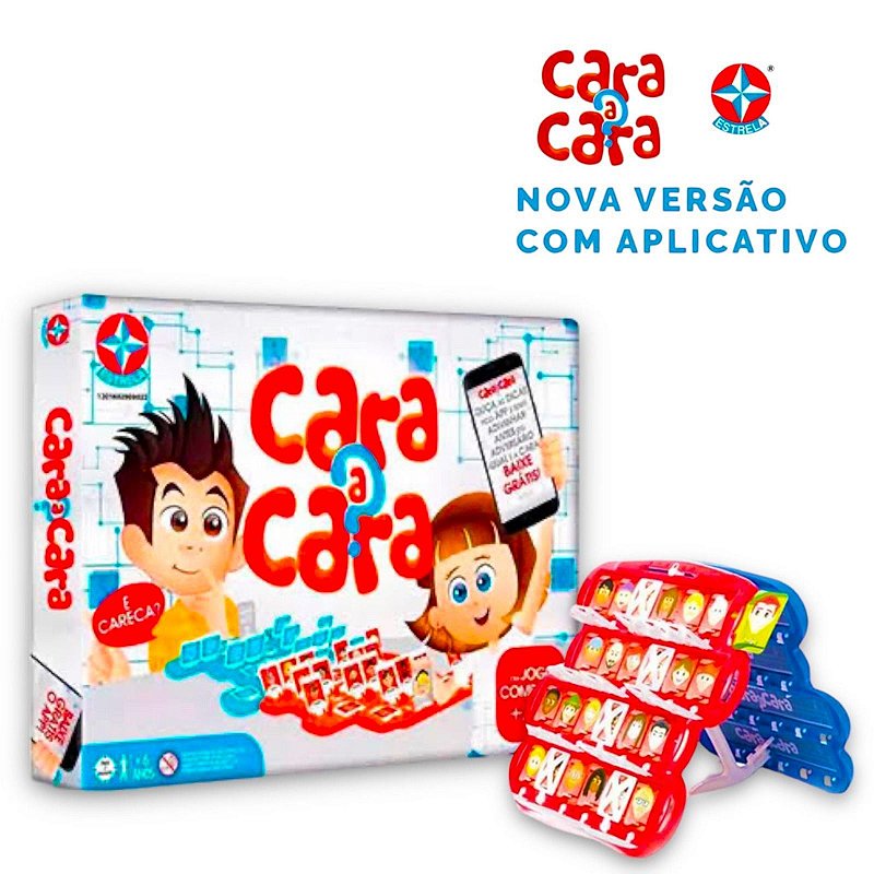 Cara a cara (+ aplicativo) – Estrela – Livraria e Papelaria Nobel