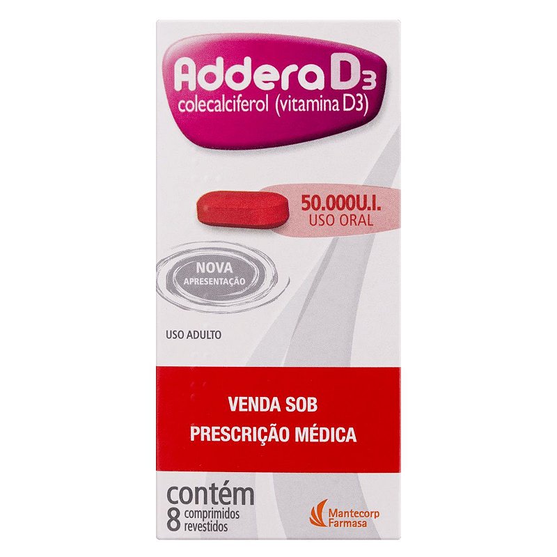 Addera D3 50 000UI 8 Comprimidos Revestidos Mantecorp Farmasa addera-d3-50-000ui-8-comprimidos-revestidos-mantecorp-farmasa