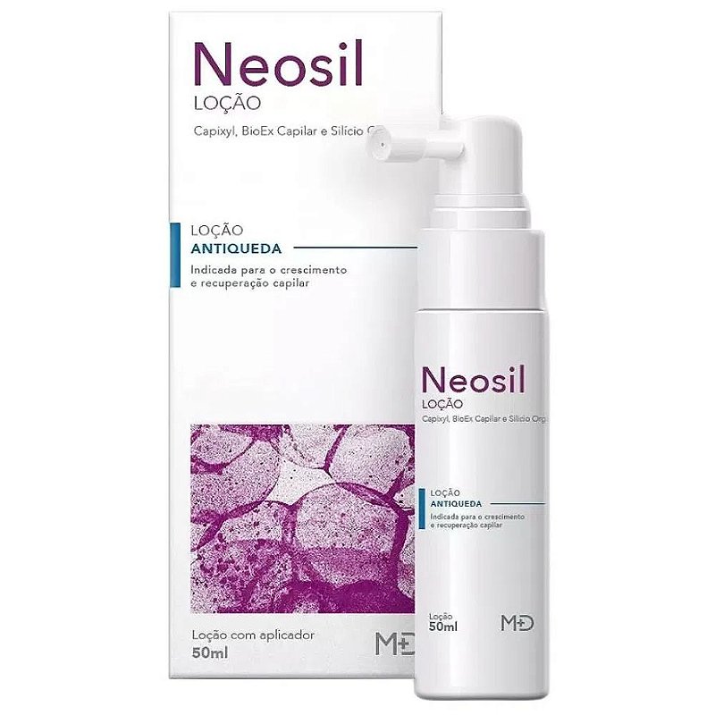 Loção Capilar Antiqueda Neosil 50ml - Resilifarma - Saúde em primeiro lugar