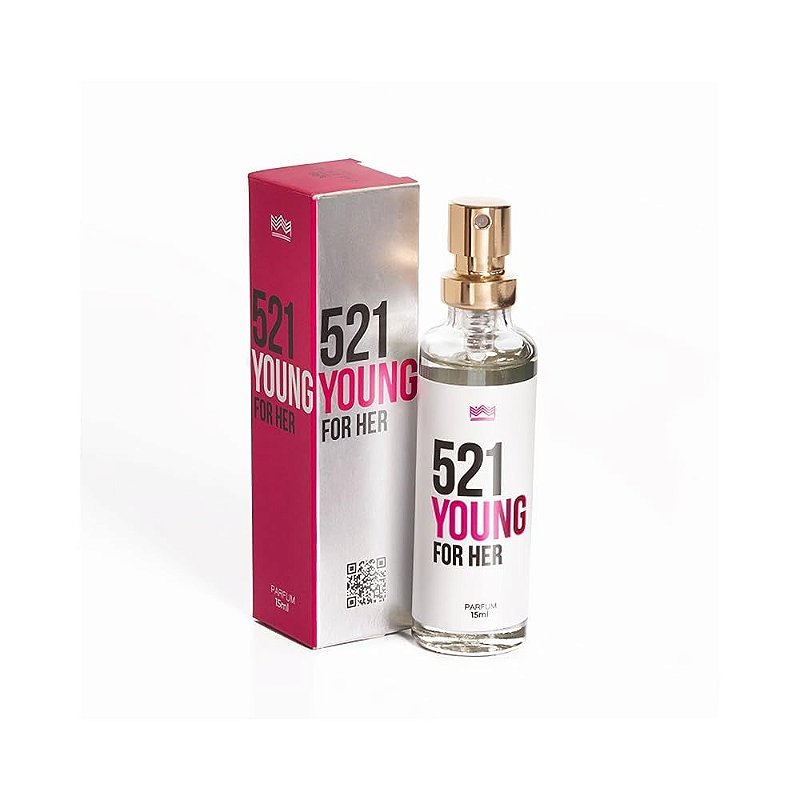Perfume Feminino Amakha Paris 521 Young For Her 15ml - Resilifarma