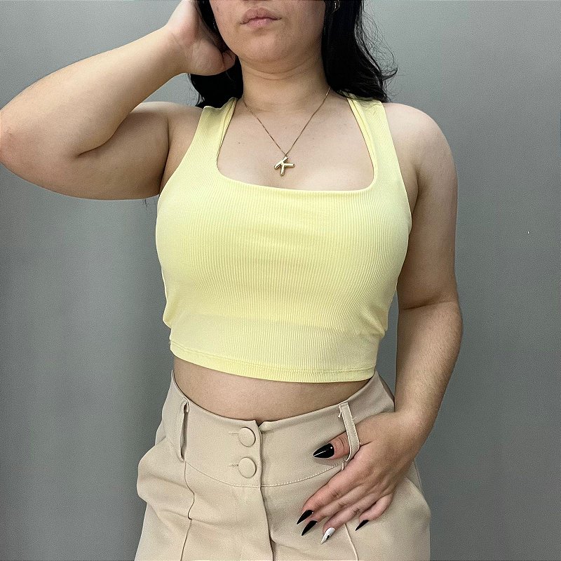 Cropped Canelado