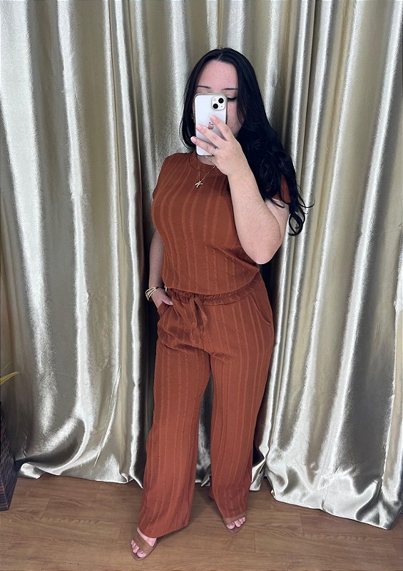 Conjunto Rib Premium de manga curta