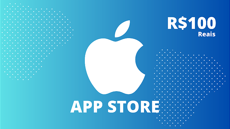 Gift Card App Store 100 Reais - Código Digital - Playce - Games & Gift ...