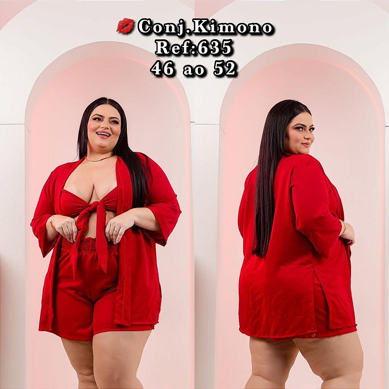 Conjunto Kimono 3 Peças - 635