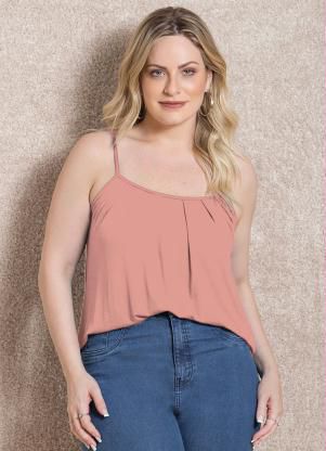 Blusa De Alça Rosê 6369-9